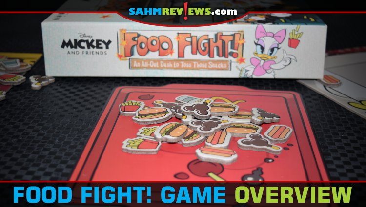 Mickey and Friends Food Fight is a fast-paced Disney-themed dice game from The Op.- SahmReviews.com
