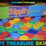 Skippity reminded us of those triangle puzzle games from Cracker Barrel. Only this version plays up to four at a time! - SahmReviews.com