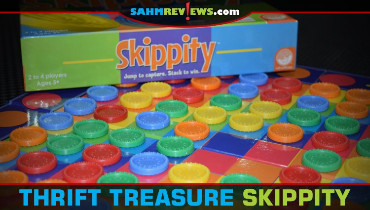 Skippity reminded us of those triangle puzzle games from Cracker Barrel. Only this version plays up to four at a time! - SahmReviews.com
