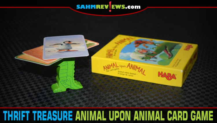 Animal Upon Animal is one of our favorite dexterity games. We didn't realize there was a card version! Is it as good as the original? - SahmReviews.com
