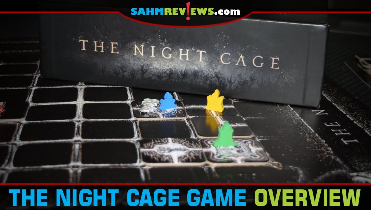 Set fear aside and work with other prisoners and try to escape the labyrinth in The Night Cage, a cooperative thriller from Smirk & Dagger. - SahmReviews.com