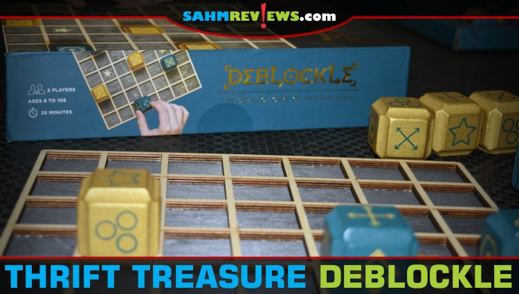 I've almost purchased Deblockle a number of times at Barnes & Noble. Glad I waited - this copy only set me back $3.88 at thrift! - SahmReviews.com