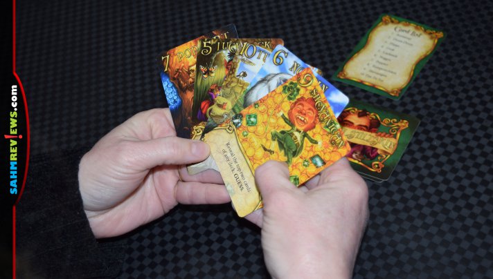 Rumpelstiltskin reminded us of Love Letter, also by AEG. This micro card game for two was this week's Thrift Treasure find! - SahmReviews.com