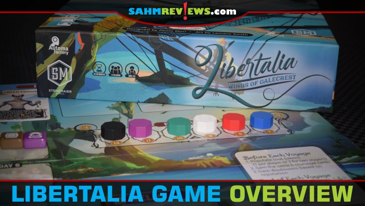 Libertalia: Winds of Galecrest by Stonemaier Games is a new, updated version of a well-loved, out-of-print game. - SahmReviews.com