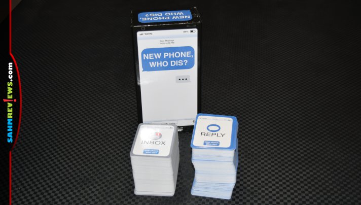 If you're a fan of Apples to Apples or Cards Against Humanity, you'll enjoy New Phone, Who Dis? by What Do You Meme? We found ours at thrift! - SahmReviews.com