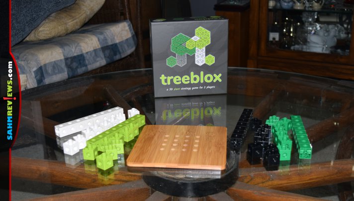 Put your green thumb to work on the game table and have the most active leaves in Treeblox 2-player strategy game. - SahmReviews.com