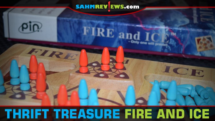 Fire and Ice is only 20 years old but feels like one that should have been published much earlier. It's a unique take on 3-D Tic-Tac-Toe! - SahmReviews.com