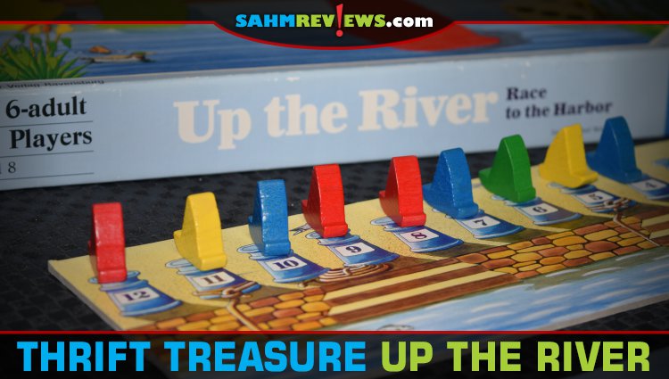 Up the River was yet another Geekway flea market grab. This one has a moving board and was priced at only $2! - SahmReviews.com