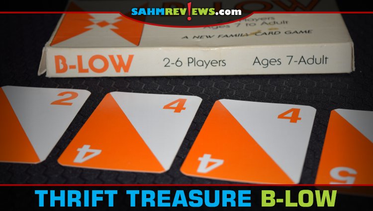 This thrift find, B-Low, wasn't listed on BGG nor could we find any information about it online. Maybe we own the only remaining copy? - SahmReviews.com