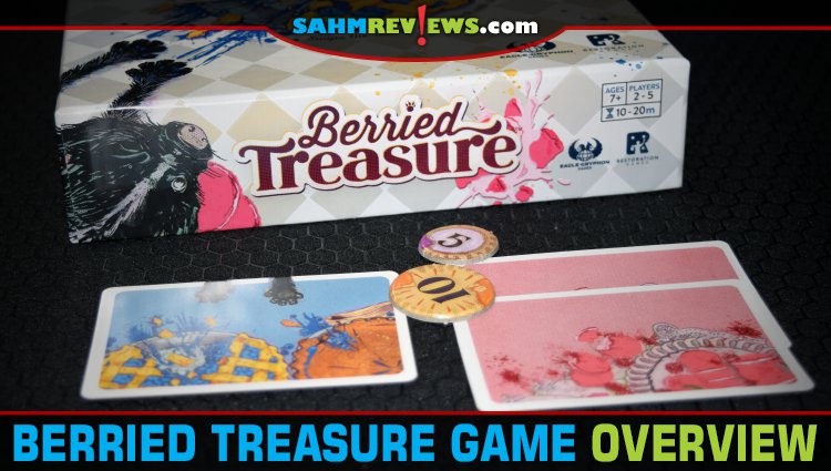 Berried Treasure is a remake of a classic 90's game, which itself was a remake of Sid Sackson's first published game from the 60's! - SahmReviews.com