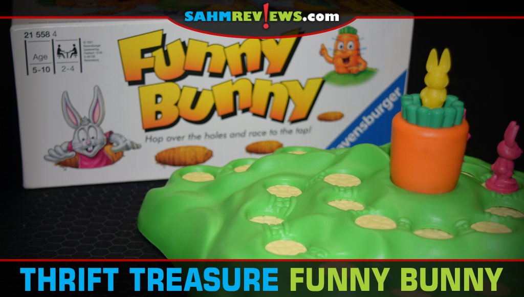 Funny Bunny Game - Featured photo with box and board.