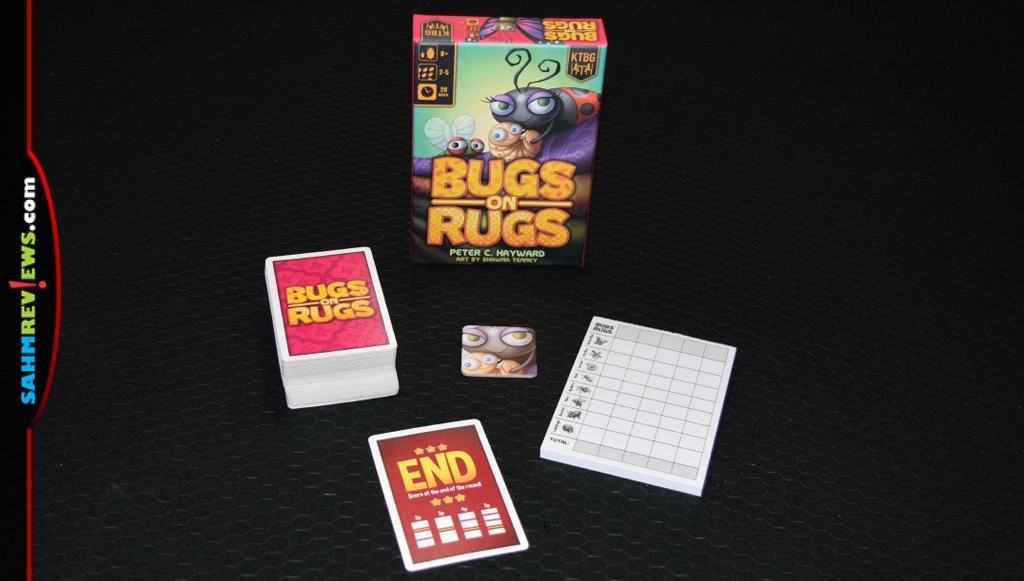 Bugs on Rugs - Box contents
