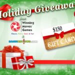 Holiday Giveaways 2022 – $150 Gift Card / Credit from Winning Moves Games USA