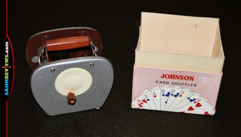 Johnson Card Shuffler - shuffler and box