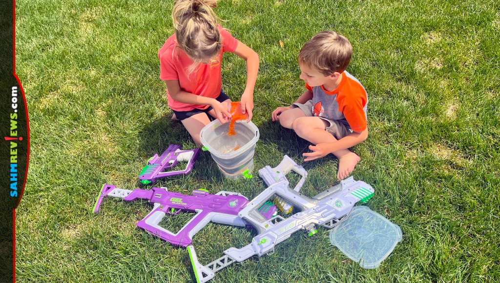 Take a shot at getting kids to play outside with Gel Blaster toys. - SahmReviews.com