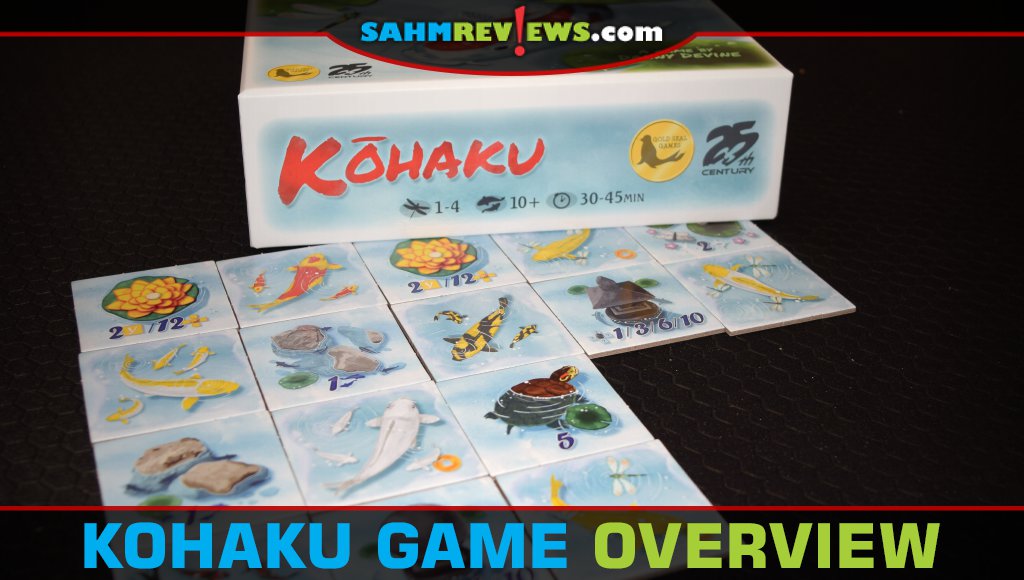 Kohaku is a tile-drafting game from 25th Century Games. - SahmReviews.com
