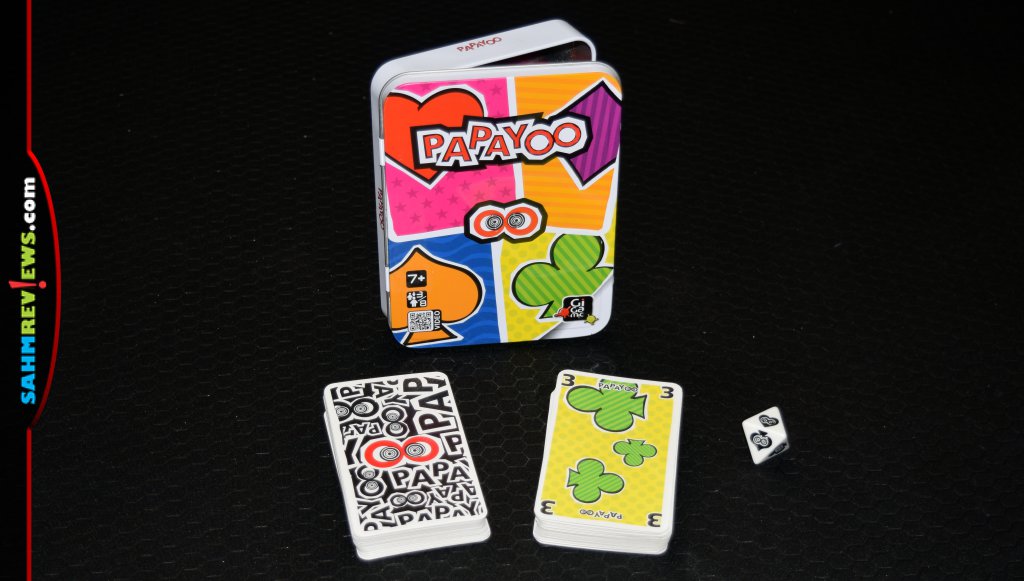 Papayoo Card Game - box contents
