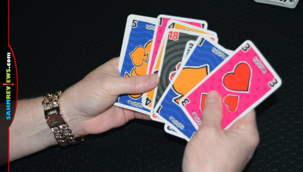 Papayoo Card Game - Hand of cards