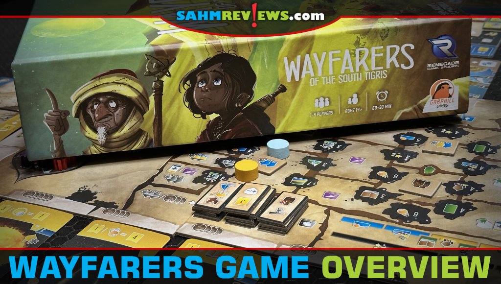 Wayfarers of the South Tigris game from Renegade Game Studios - SahmReviews.com