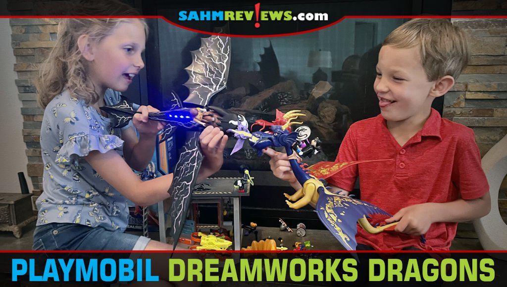DreamWorks' How to Train Your Dragon comes to life with multiple Playmobil Dragons: The Nine Realms playsets. - SahmReviews.com