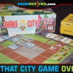 Shake That City is a simultaneous action-selection city-building game from Alderac Entertainment Group. - SahmReviews.com