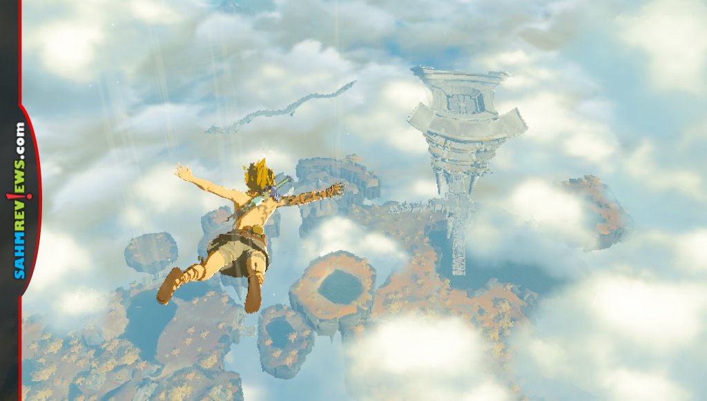 Nintendo Switch Releases - Link falling from the skies.