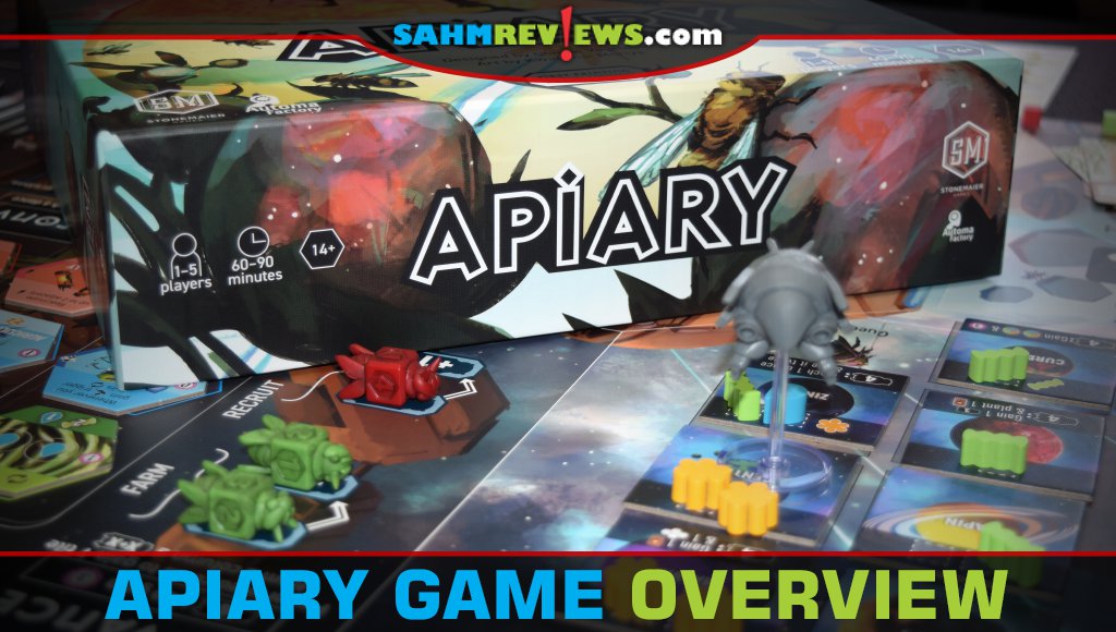 Apiary game overview from Stonemaier Games - SahmReviews.com