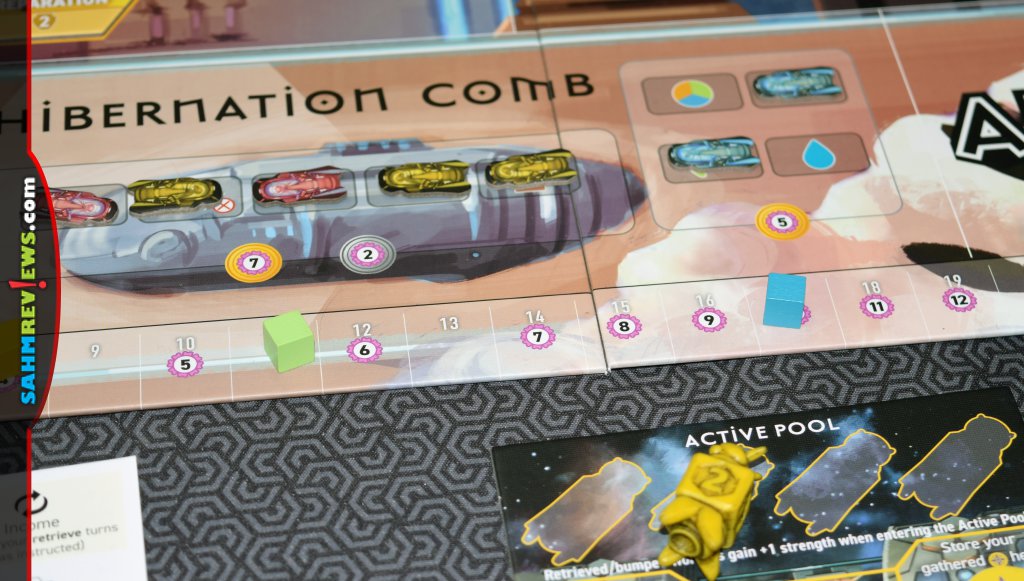 As workers hibernate in Apiary strategy game, players claim bonus spaces in the Hibernation Comb - SahmReviews.com