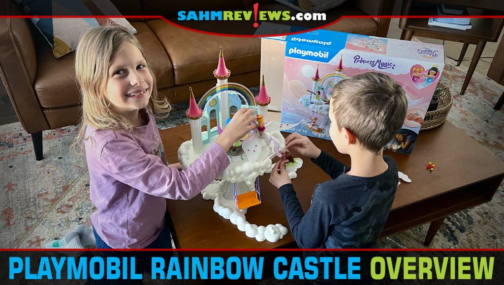 Playmobil Rainbow Castle building set encourages creative play - SahmReviews.com
