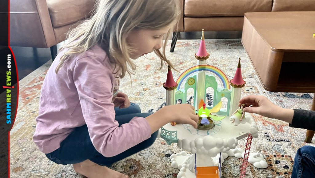 Playmobil Rainbow Castle playset encourages imaginative play - SahmReviews.com