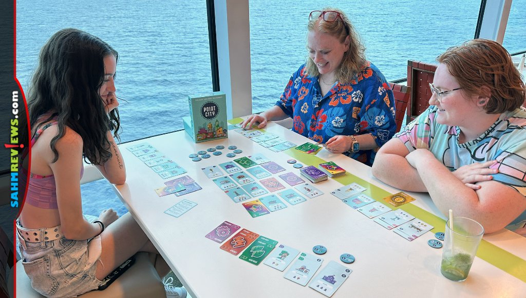 A family cruise seemed like a good opportunity to enjoy Point City from Alderac Entertainment Group - SahmReviews.com
