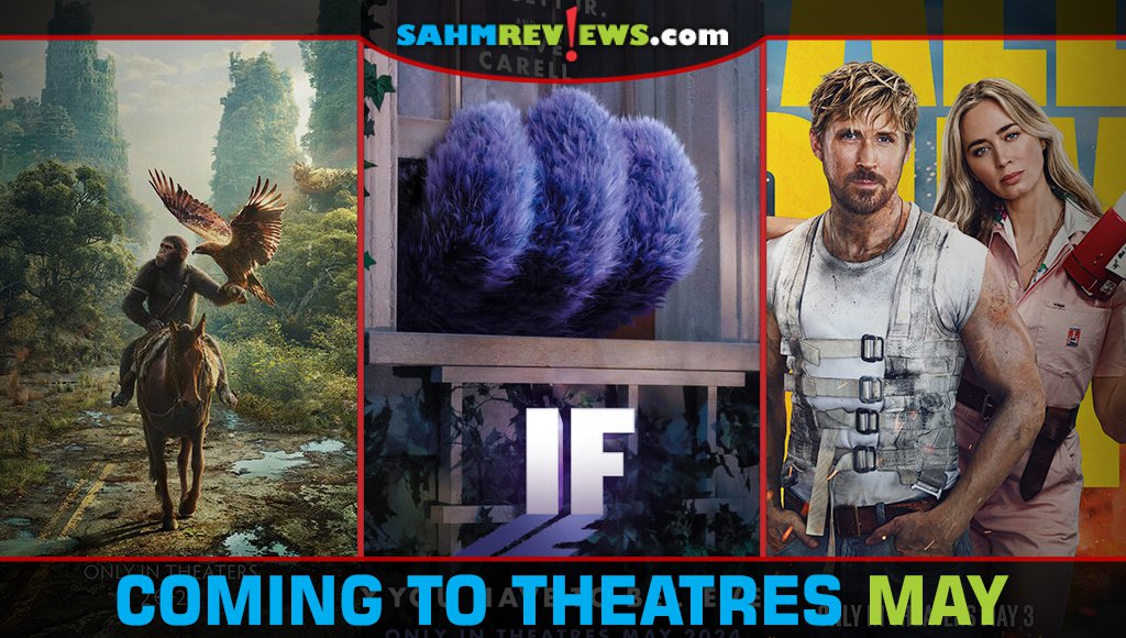 Kingdom of the Planet of the Apes, IF and The Fall Guy are a few of the movies releasing in theaters in May 2024 - SahmReviews.com