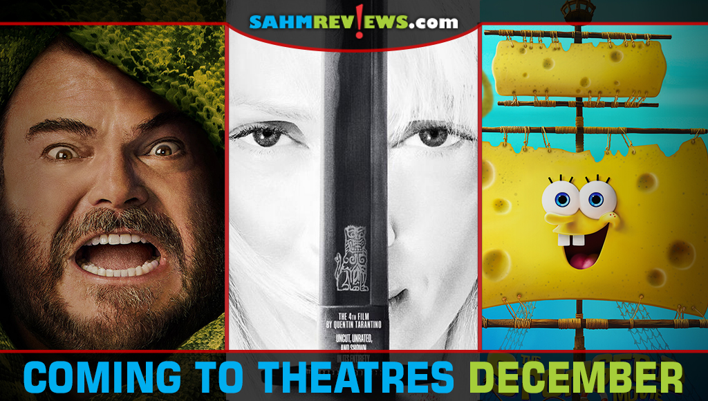 Anaconda, Kill Bill: The Whole Bloody Affair and The SpongeBob Movie: Search for SquarePants are three of the movies releasing in theaters in December 2025 - SahmReviews.com