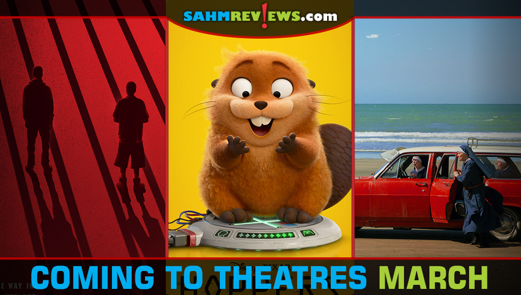 The Gates, Hoppers and Holy Days are three of the movies releasing in theaters in March 2026 - SahmReviews.com