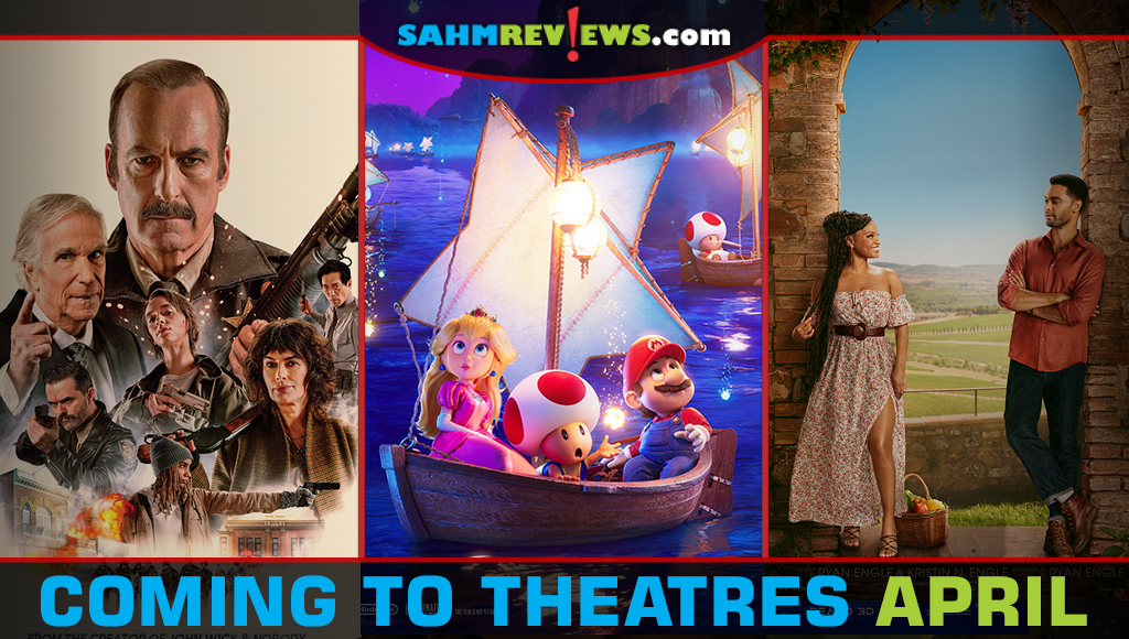 Normal, The Super Mario Galaxy Movie and You, Me & Tuscany are three of the movies releasing in theaters in April 2026 - SahmReviews.com