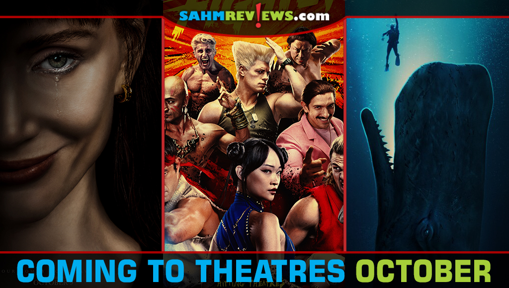 Other Mommy, Street Fighter and Whalefall are three of the movies releasing in theaters in October 2026 - SahmReviews.com